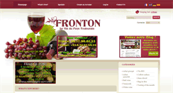Desktop Screenshot of aoc-vin-fronton.com
